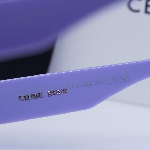 Final Price! Celine CL40197U 78A Shiny Lilac Sunglasses - Picture 12 of 14